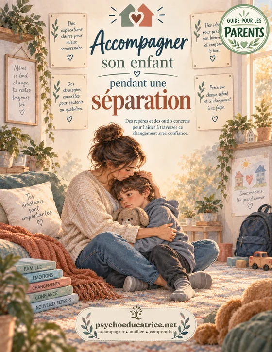 Couverture de l’outil Accompagner son enfant pendant une séparation