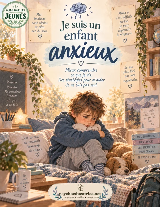Couverture de l’outil Je suis un enfant anxieux