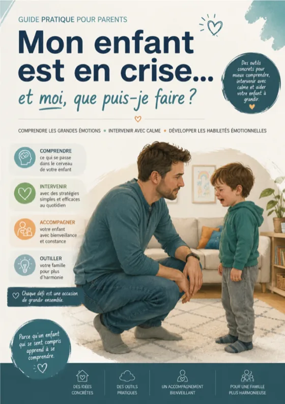 Couverture du guide Mon enfant est en crise… et moi, que puis-je faire ?