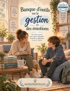 Couverture de l’outil Banque d’outils pour soutenir la gestion des émotions