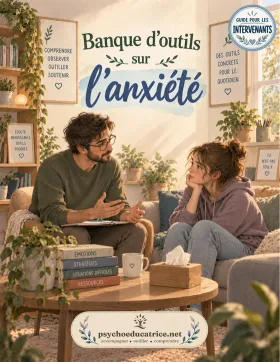 Couverture de l’outil Banque d'outils sur l’anxiété
