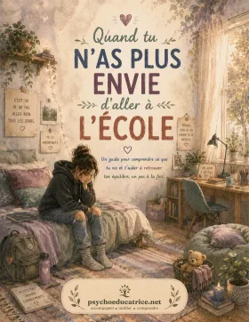 Couverture de l’outil Quand tu n'as plus envie d'aller à l'école
