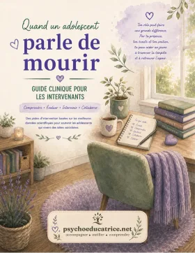 Couverture de l’outil Quand un adolescent parle de mourir