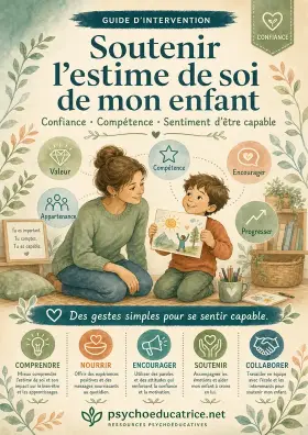 Couverture de l’outil Soutenir l’estime de soi de mon enfant