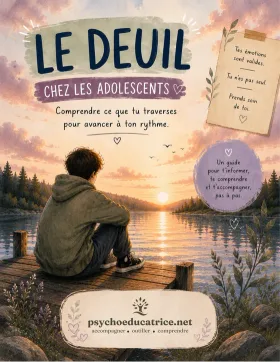 Couverture de l’outil Le deuil chez les adolescents