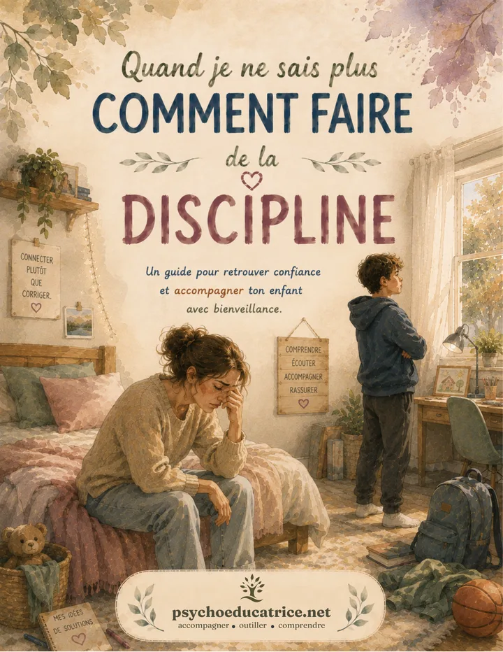 Quand je ne sais plus comment faire de la discipline — page 1